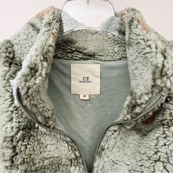 Thread & Supply Aztec Shaggy Pullover Shacket - Picture 10 of 14